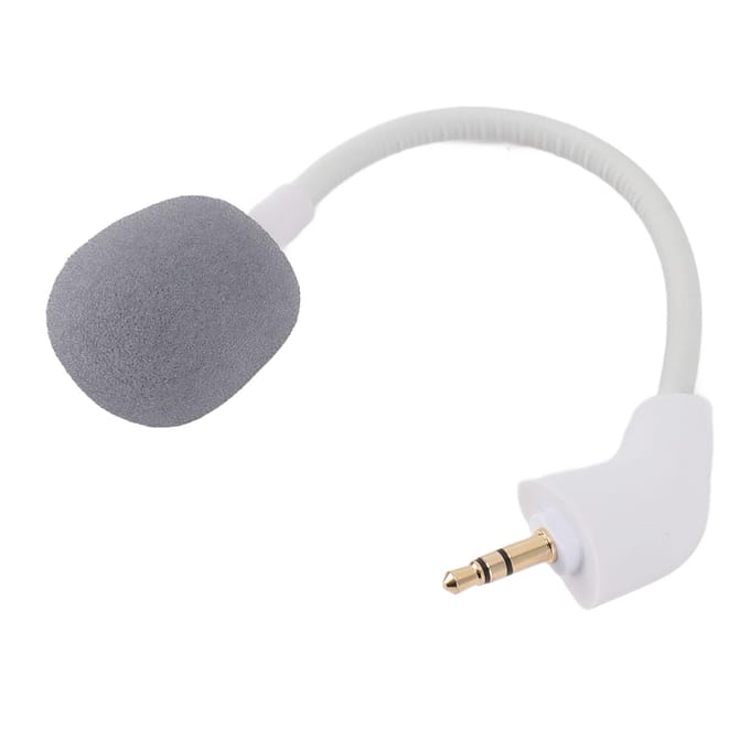 Microfoon Vervanging Ruisonderdrukking Helder Geluid Flexibele 3.5mm Plug Microfoon voor Cloud II Game