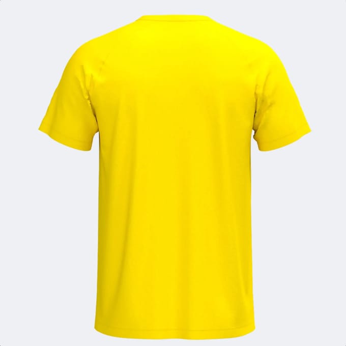 Joma Inter Iv Geel-zwart T-shirt Geel