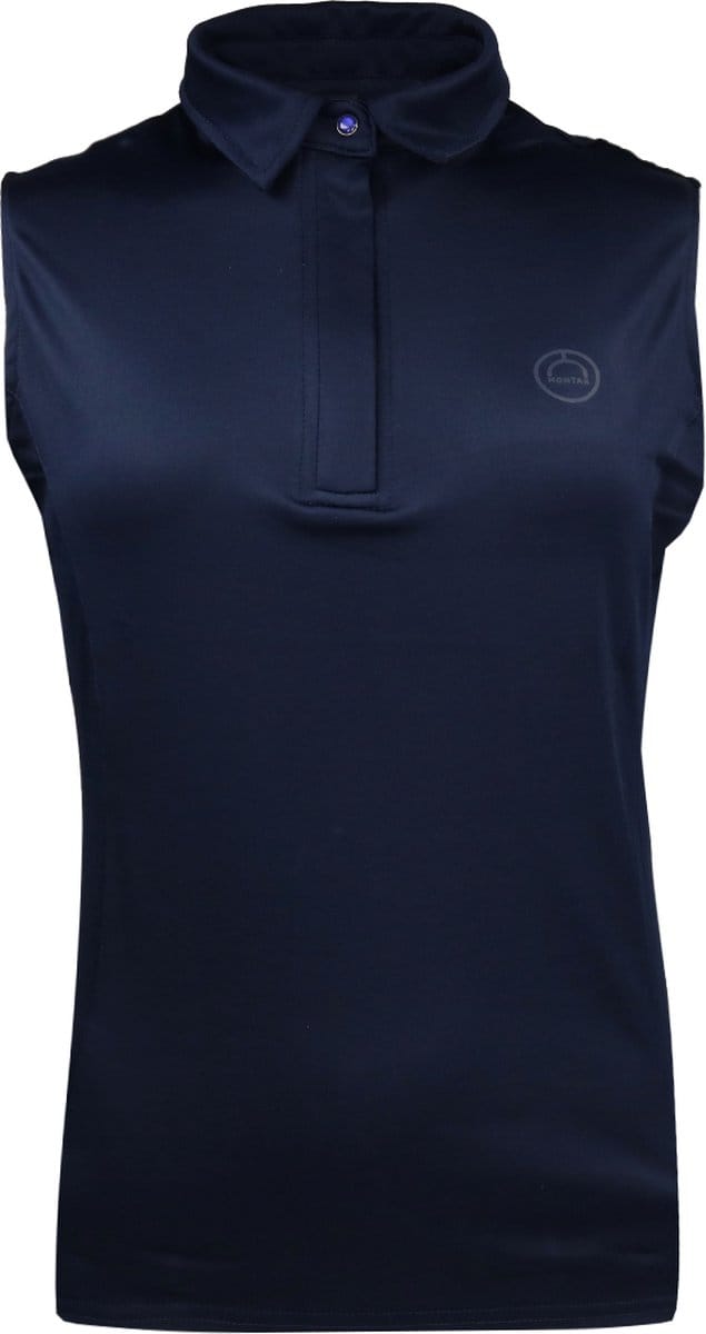 Montar Polo Montar Fiona Mouwloos Donkerblauw