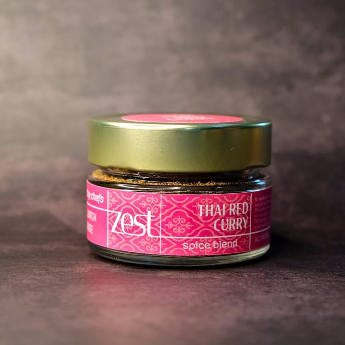 Thaise Rode Curry Kruiden – Thai Red Curry – 85g – ZEST