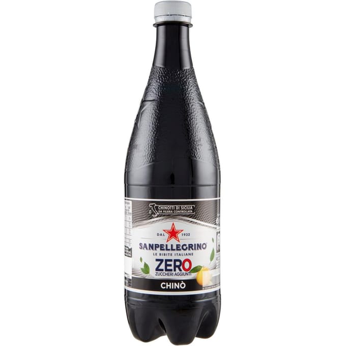Boisson gazeuse orange amère chinotto zéro 750ml - san pellegrino
