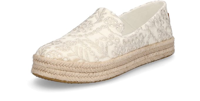 Toms dames espadrille Carolina beige