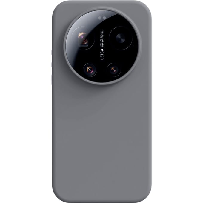Mocaa Xiaomi 17 Ultra Siliconen Hoesje Donkergrijs