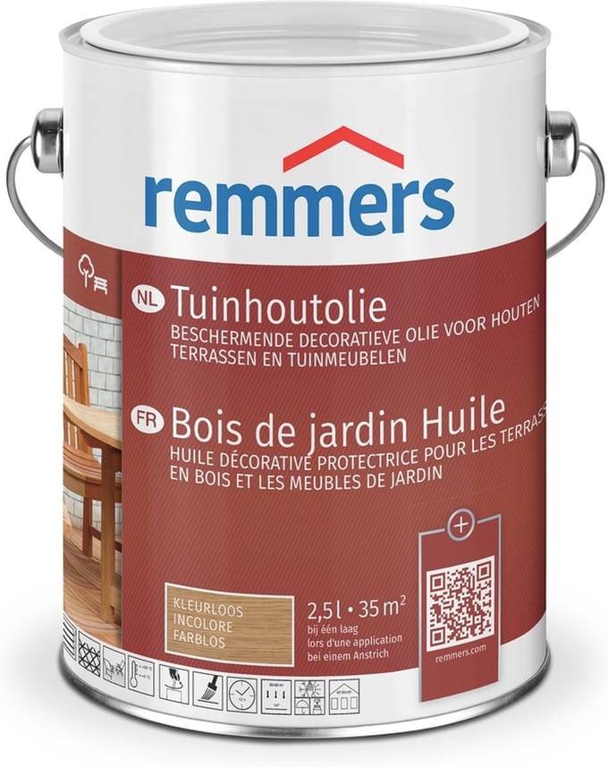 Remmers - TOP terrasolie 2,5 l, Lariks