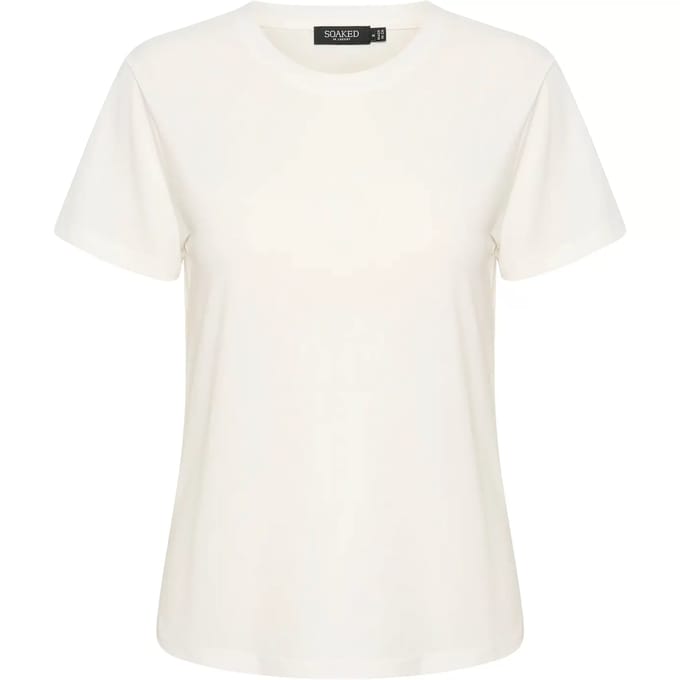 Dames-T-shirt Soaked in Luxury Columbine