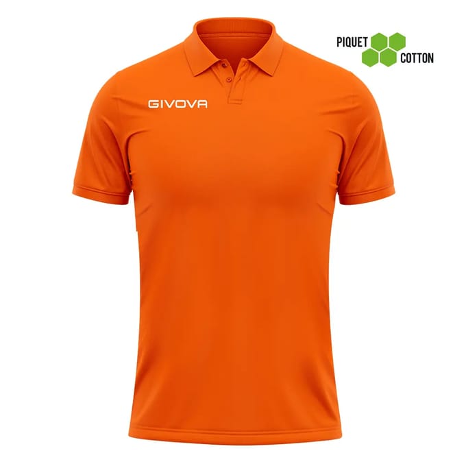 Katoenen piqué polo voor kinderen Givova Summer