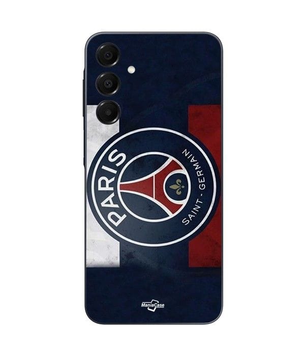 Coque - Paris Saint Germain - Galaxy A16 - Silicone - Noir - Souple noir