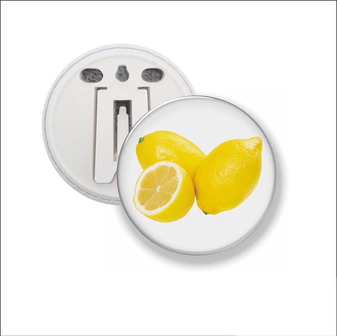 Button Met Clip - Citroen