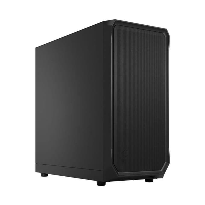 Fractal Design Focus 2 - Black Solid - Case - Miditower - Zwart