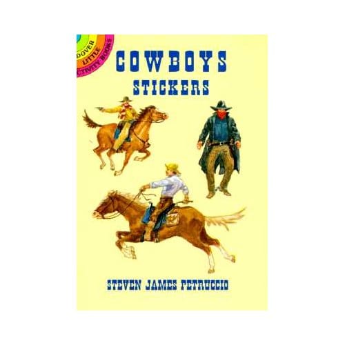 Cowboy Stickers - Steven James Petruccio