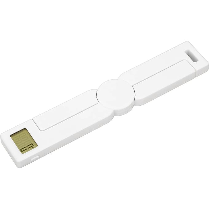 Opvouwbare Digitale Keukenweegschaal X Type Compact Draagbaar LCD-Scherm 5 Eenheden voor Voedsel white