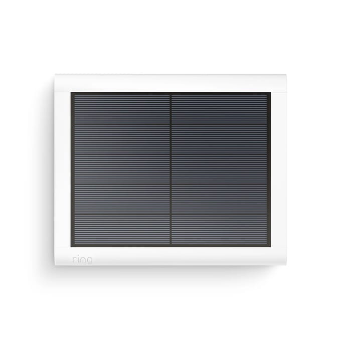 Ring Solar Panel - USB-C - Wit - Accessoire voor beveiligingscamera - Solar panel voor Spotlight Cam Plus en Spotlight Cam Pro