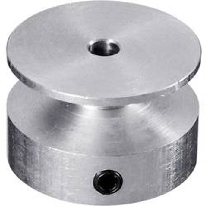 Reely Aluminium V-riemschijf Boordiameter: 3.2 mm Diameter: 20 mm