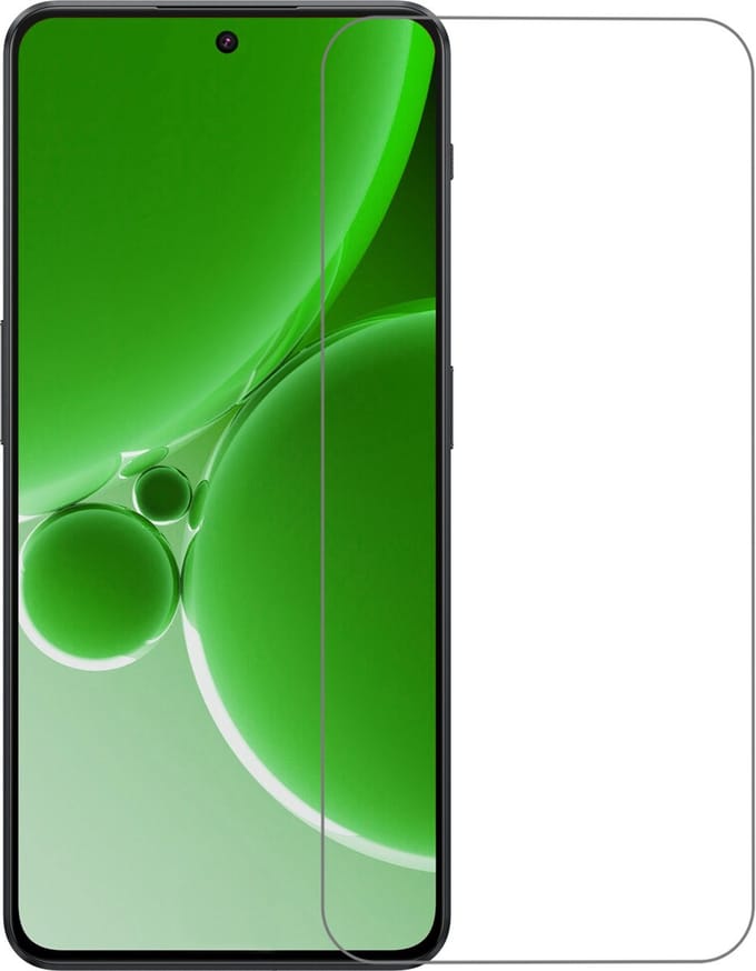 Screenprotector Geschikt voor OnePlus Nord 3 - Extra Sterk - Beschermglas - Gehard Glas - Tempered Glass - Screen Protector