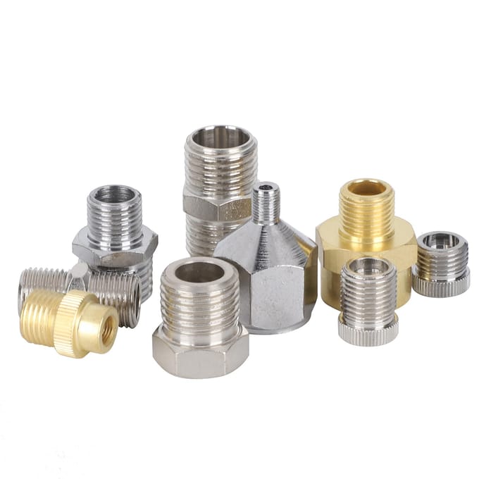 9-delige Airbrush Connector Set voor Luchtcompressor Spuitpistool Adapter Accessoires A1-A9