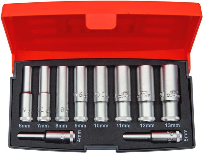 Vaso Set 1/4 Deep - Hoogwaardige Set Voor Diverse Toepassingen