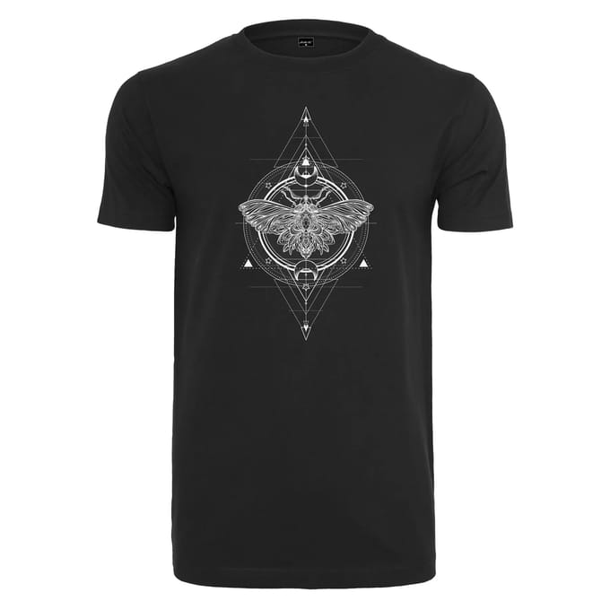 Mister Tee - Moth Dames Tshirt - M - Zwart