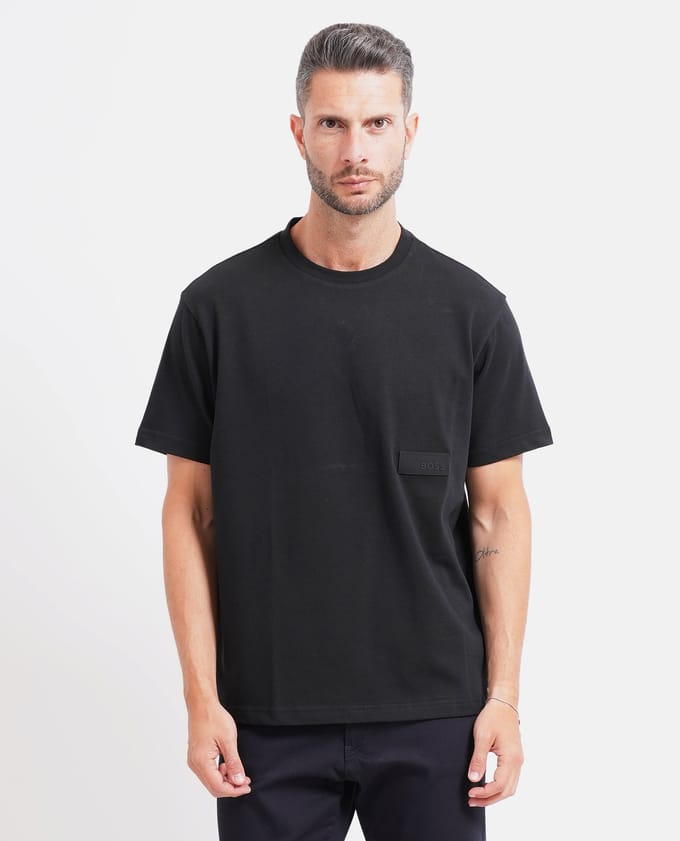 Boss T-shirts en Polo Zwart