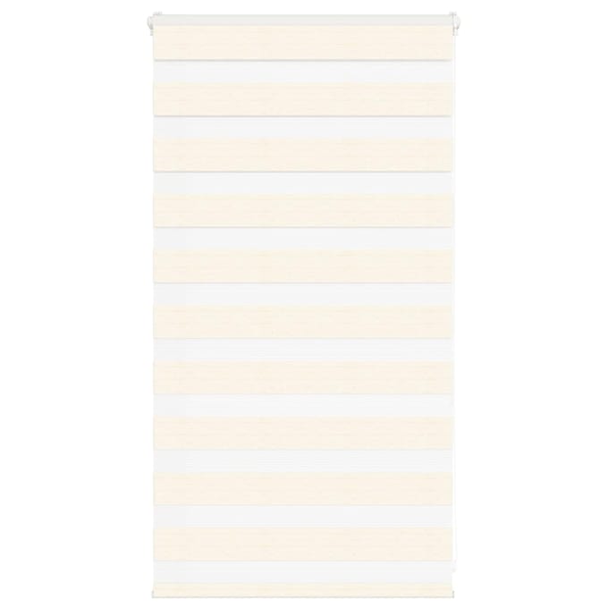 vidaXL - Zebra - rolgordijn - 70x100 - cm - stofbreedte - 65,9 - cm - marmerbeige