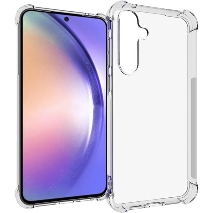 CaseBody Samsung Galaxy A55 Shockproof Hoesje Transparant