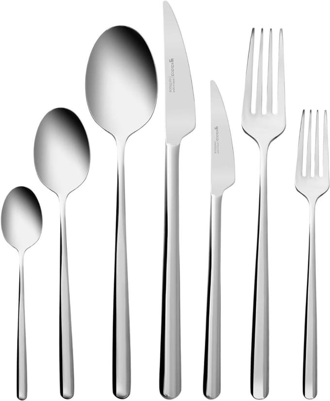 CLVP® Bestekset 12 Persoons - Vaatwasserbestendig - RVS - Zilver