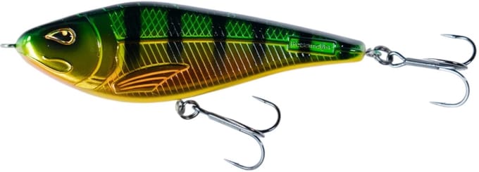 Rozemeijer Pike Glide Chrome Perch 12cm/ 41g Chrome Perch