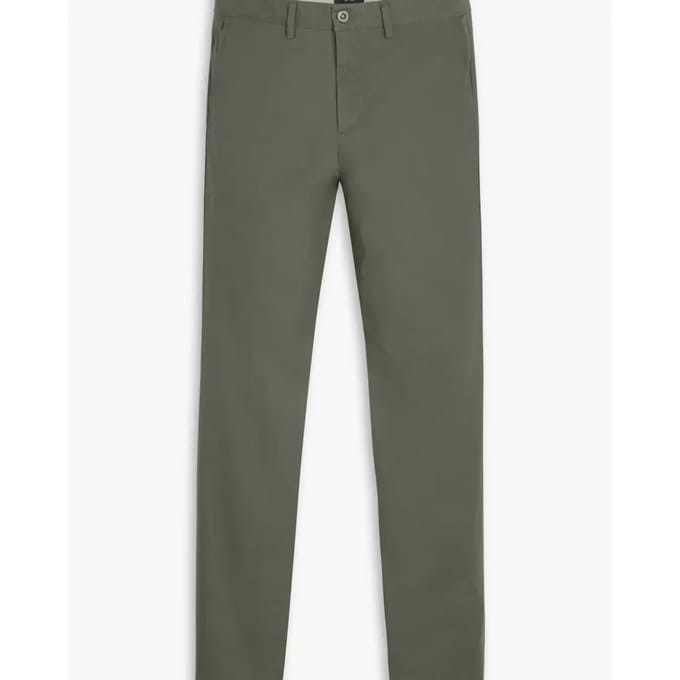 Dockers Crafted Khaki Slim Broek Groen 32 / 34 Man