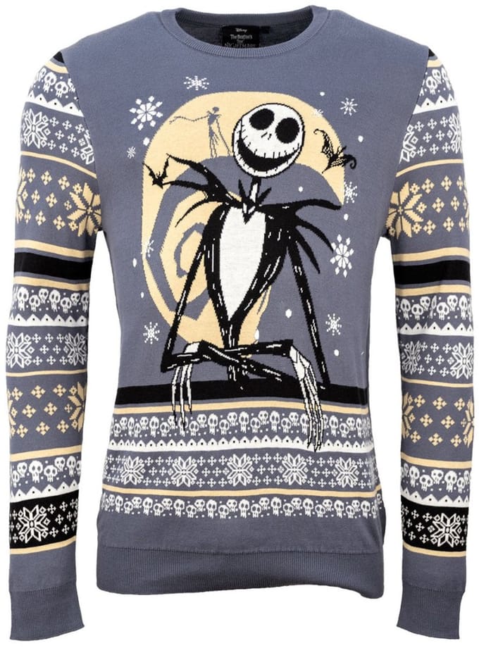 NIGHTMARE BEFORE CHRISTMAS - Jack - Men Christmas Sweaters (XXL)