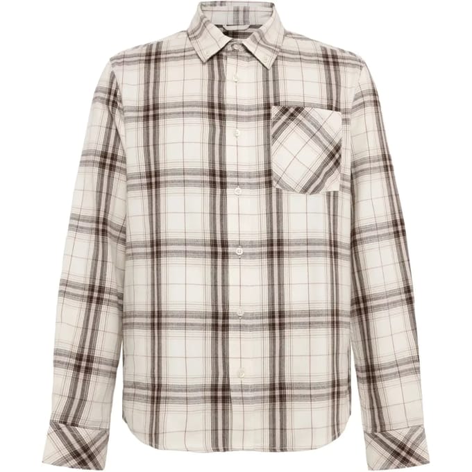 Flanellen shirt KnowledgeCotton Apparel Dune