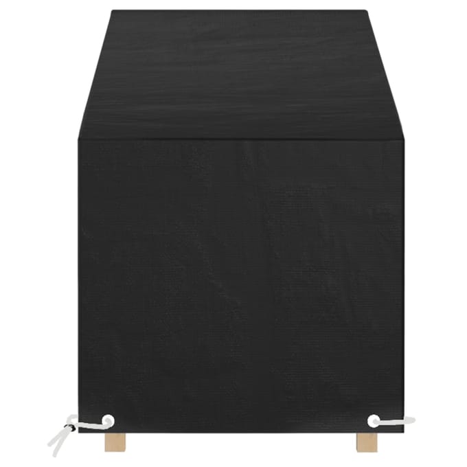 vidaXL - Ligbedhoes - met - 12 - oogjes - 205x75x40/70 - cm - polyetheen