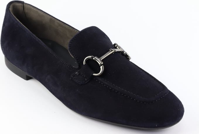 Paul Green - 2596 - Instappers - Kleur: Blauw - Maat: 40.5