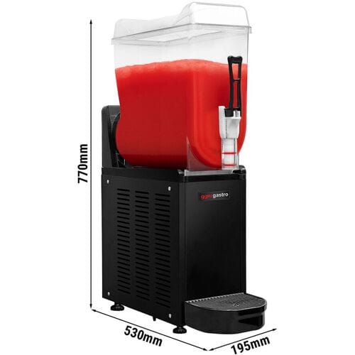 GGM Gastro Slush-Maschine - 12 Liter - 490 Watt - Schwarz