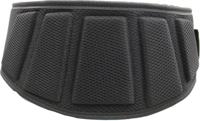 Fitness Riem Support Heren/Dames Zwart Mesh M