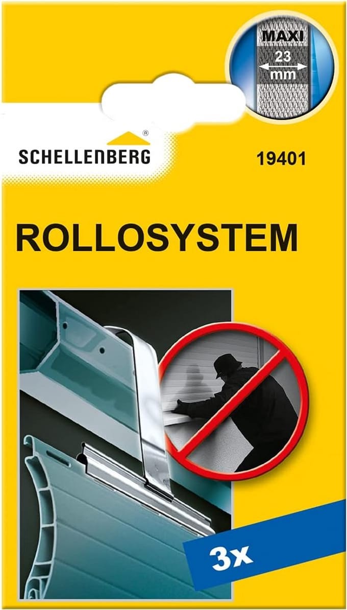 Rolluik ophangingen voor 60mm rolluikbuis, RVS, 3 stuks, zilver