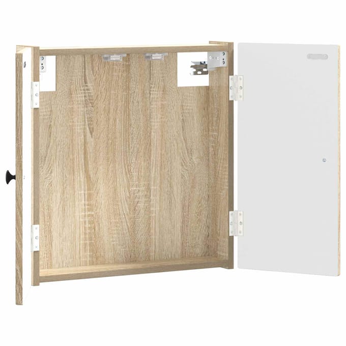 vidaXL - Dartbord - Kabinet - EDE - Sonoma - Eiken - 52,5 - x - 10,5 - x - 53,5 - cm