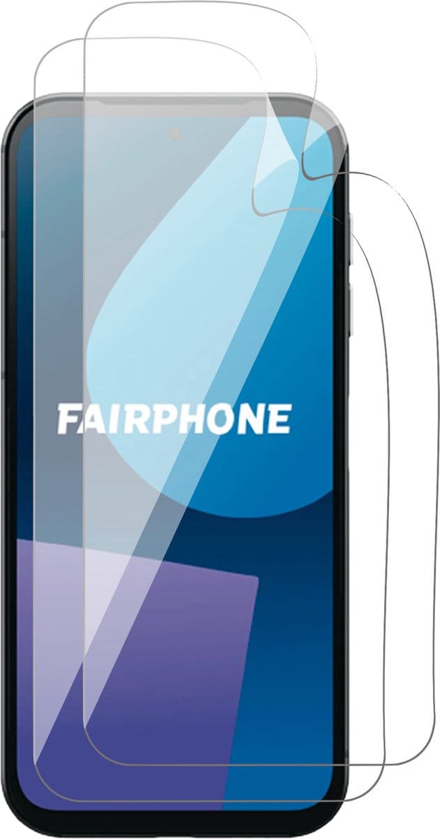 Screenprotector geschikt voor Fariphone 5 2024 - 2x FlexGuard Screen Protector