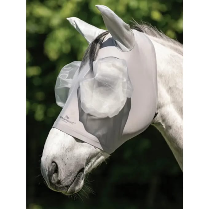 Horseware Defense Vliegenmasker Full Silver