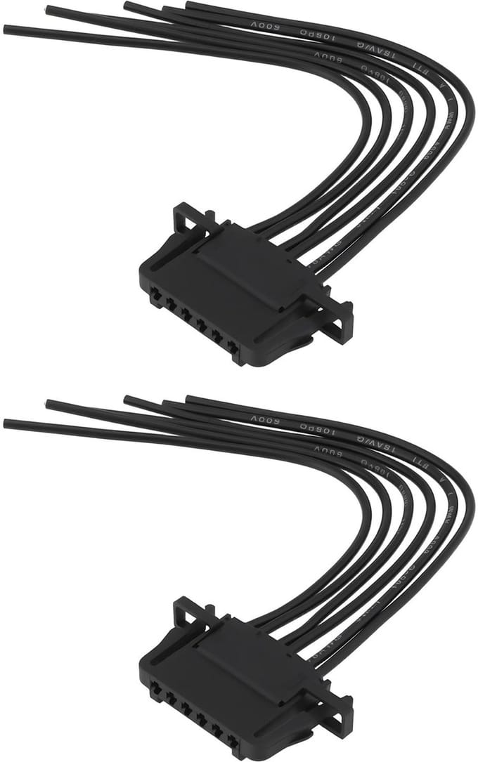 Dailygoods - 6-Pin Connector Reparatie Harnas voor Auto