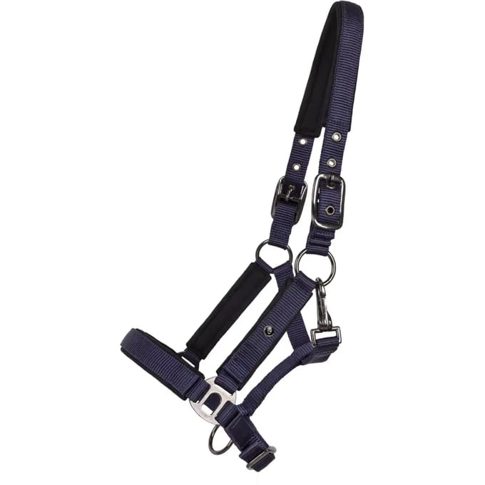 QHP VEULENHALSTER DELUXE Donkerblauw