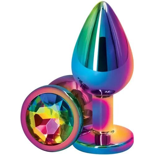 NS Novelties - Rear Assets Mulitcolor M - Anal Toys Buttplugs Meerkleurig