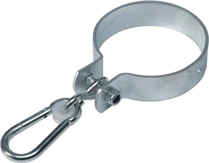 Schommelhaak Rond met Karabijnhaak Ø80 mm (1 stuk)