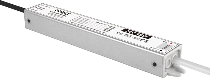 LED transformator 24V 1,875A Max. 45W IP67