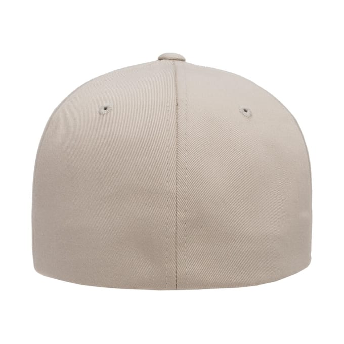 Flexfit Wollige gekamde muts (Steen)