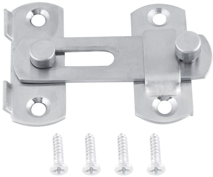 Allecto - Hasp Deurslot - Veiligheidsbeugel - Duurzaam - Voor