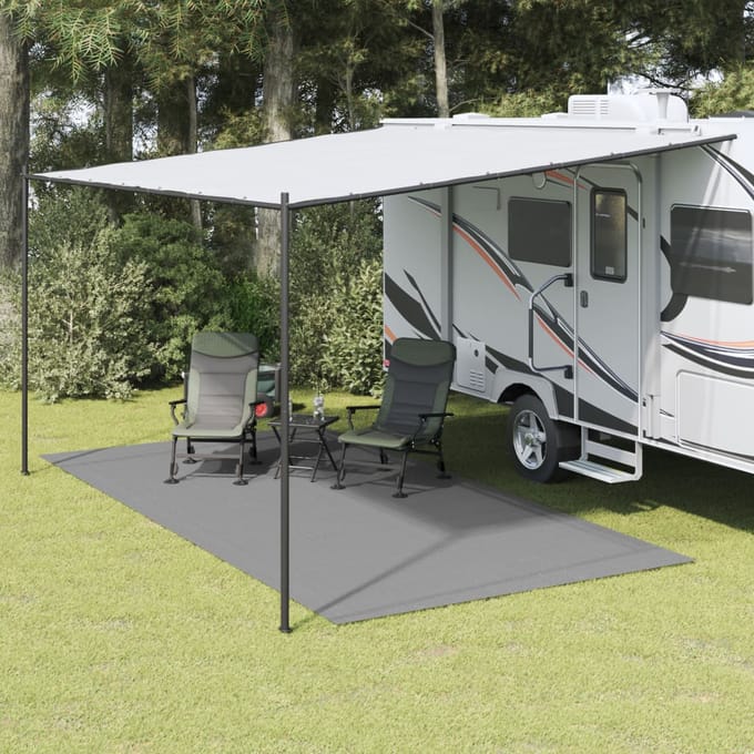 vidaXL - Tenttapijt - 5x2,5 - m - antracietkleurig