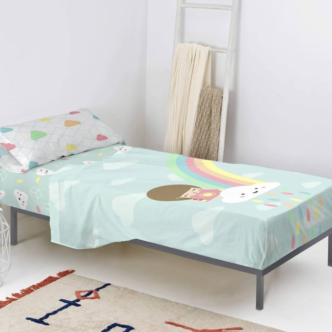 Kinderlakenset Rainbow | Happynois