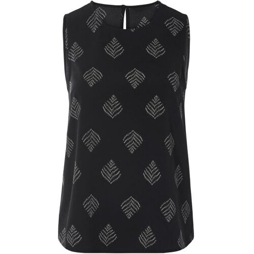 ESMARA Dames top (Zwart, 36)