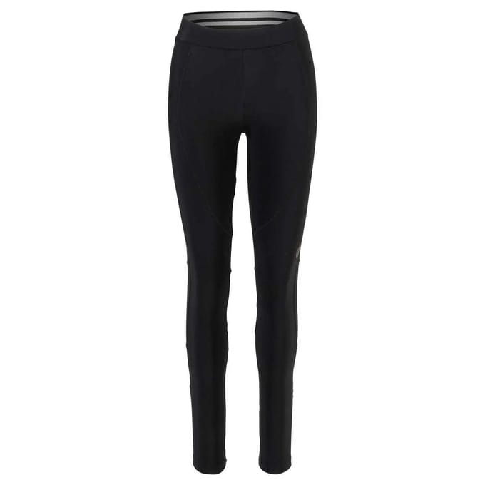 AGU Essential - Fietsbroek Dames - Wielrenbroek - Zwart - L - Green 95 Zeem - Gerecycled Polyester - Comfort Heupband - Flatlock Naden - Siliconen Gripper - Reflecterende Elementen