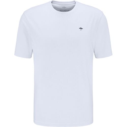 Fynch-Hatton Ronde Hals T-Shirt Wit / male