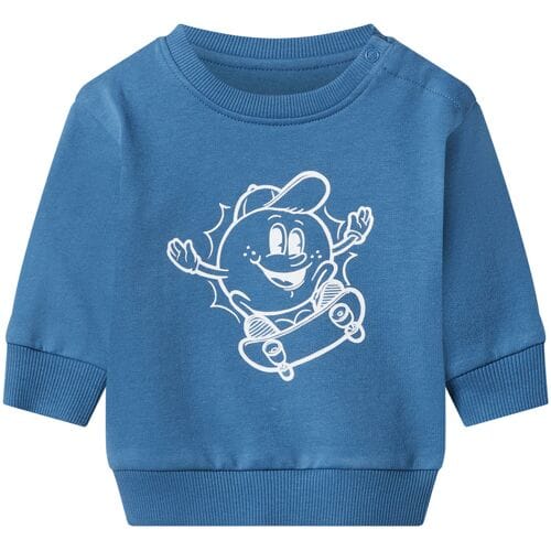 LUPILU Baby sweater (Blauw, 74/80)